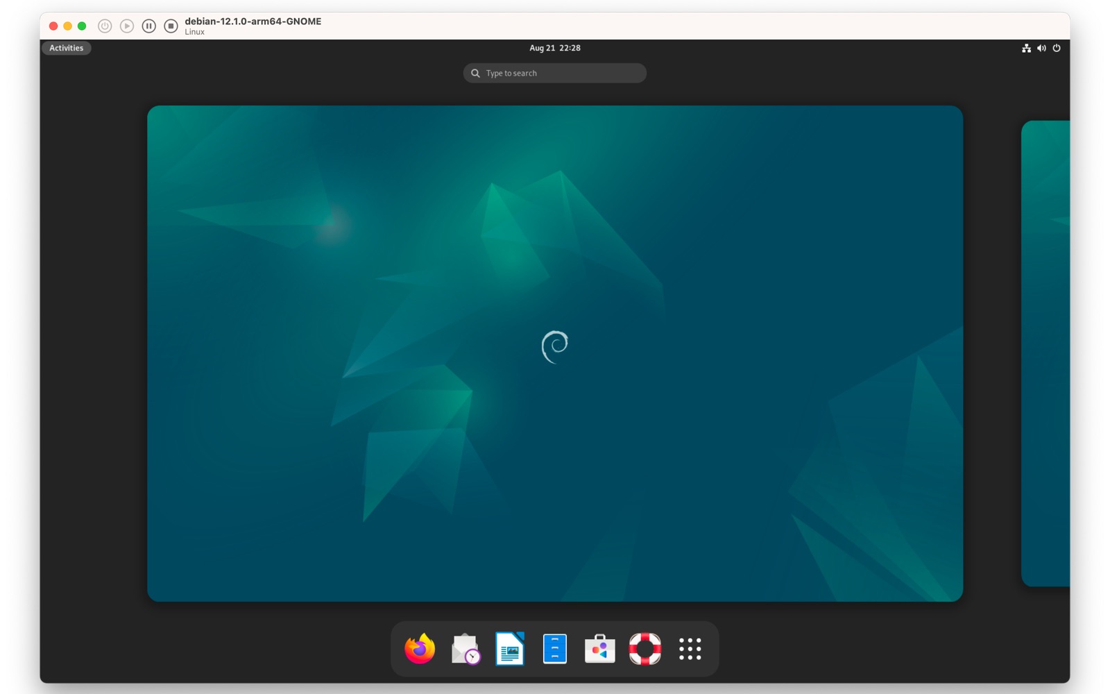 Debian guest
